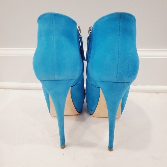 Giuseppe Zanotti Turquoise Booties - Picture 5 of 9